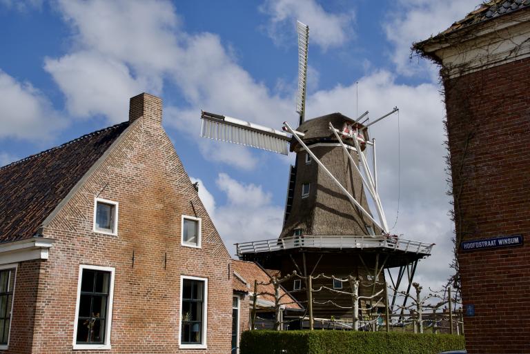 Het Groningse dorpje Winsum